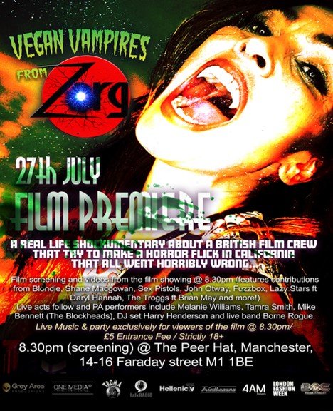 Mike Bennett’s Horror Film ‘Vegan Vampires From Zorg’ Finally Released